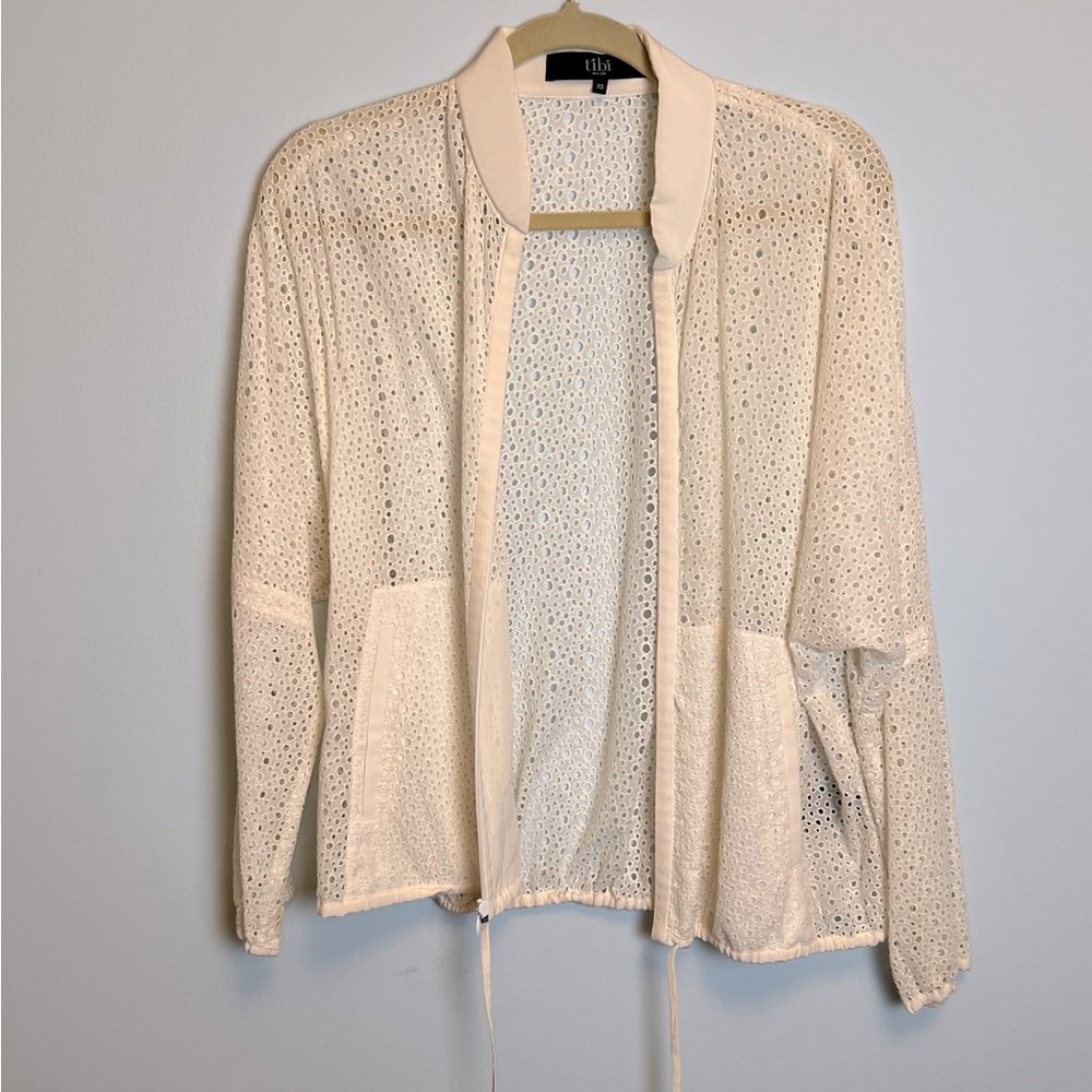 Tibi Light Bomber With Drawstring - image 1